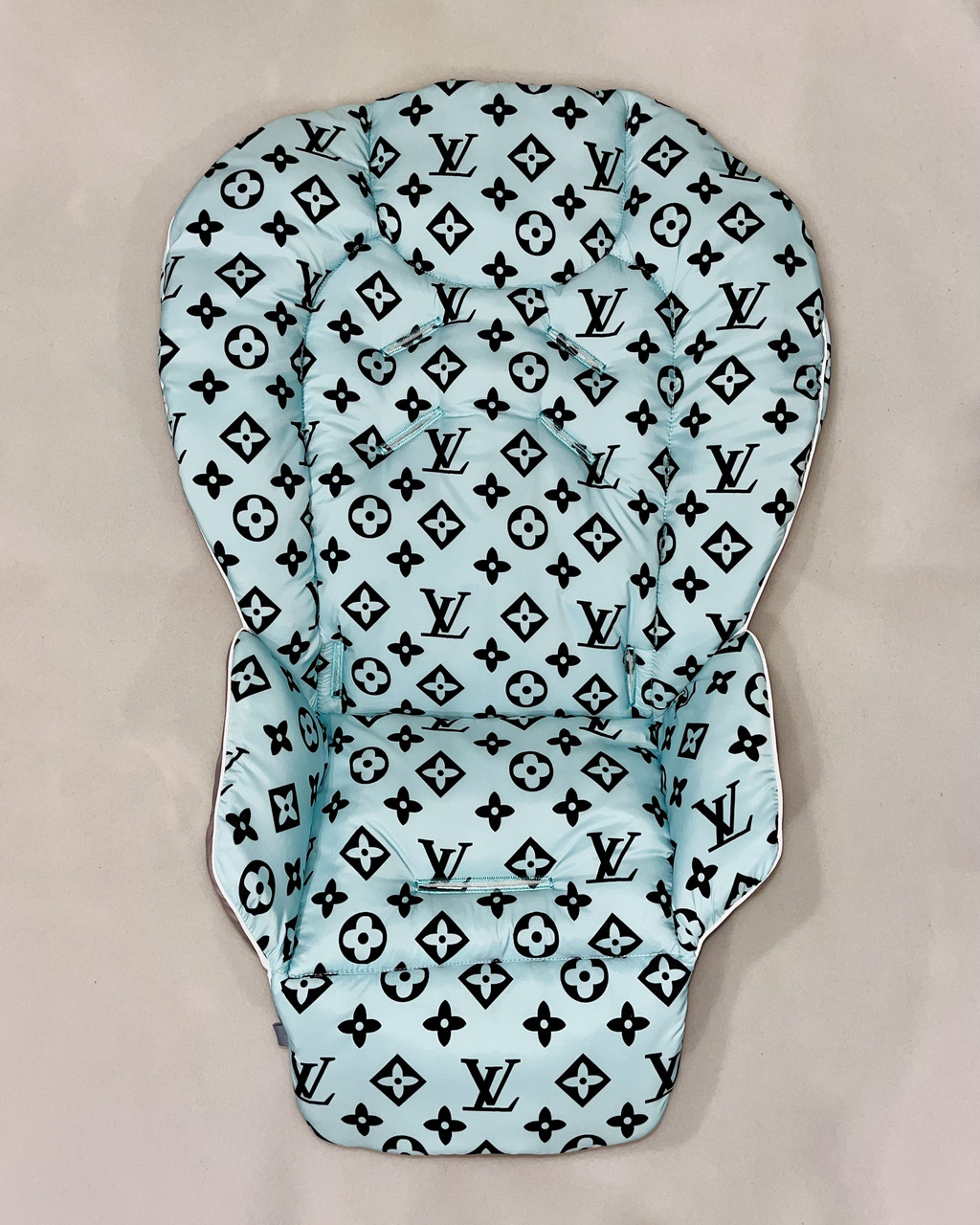 Чохол DavLu до стільчика для годування Chicco Polly 2 в 1 LV М`ятний (Ch-n-3-10)