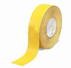 Противопоскользящая стрічка 3M Safety-Walk 630 універсальна, зернистість середня, жовта, 25 мм. 7000052247