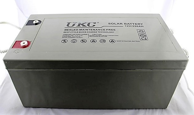Акумулятор АКУМУЛЯТОР 12V 250A UKC iC227