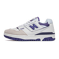 Мужские кроссовки New Balance 550 White Purple