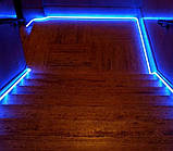 Світлодіодна стрічка LED 5050 Синя 100m 220V iC227, фото 5