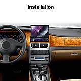 Автомагнітола swm 9601g 7in з висувним екраном bluetooth mp5 gps fm-радіо map card iC227, фото 7