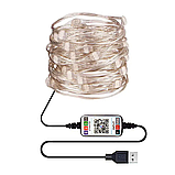 Водонепроницаемая наружная гирлянда Мульти с поддержкой Строка управления приложением Bluetooth USB iC227, фото 3