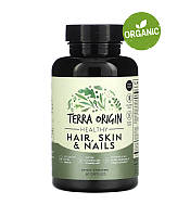 Terra Origin, Здоровые волосы, кожа и ногти, 60 капсул