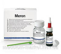 MERON (МЕРОН), склоіономер для фіксації коронок, 35 г + 15 мл VOCO