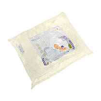 Ковдра дитяча зимова Comfort 100х135 см PAPAELLA для дітей у дитяче ліжечко антиалергенна молоко, фото 6