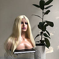 Парик KITTO HAIR с мини-имитацией кожи головы блонд 65 см (3490)