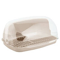 Хлібниця Алеана 32*25*17 см біла троянда (169049)