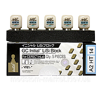 Дисилікат літієвий CAD/CAM блок для вологого фрезерування. 5 шт в уп GC, Японія