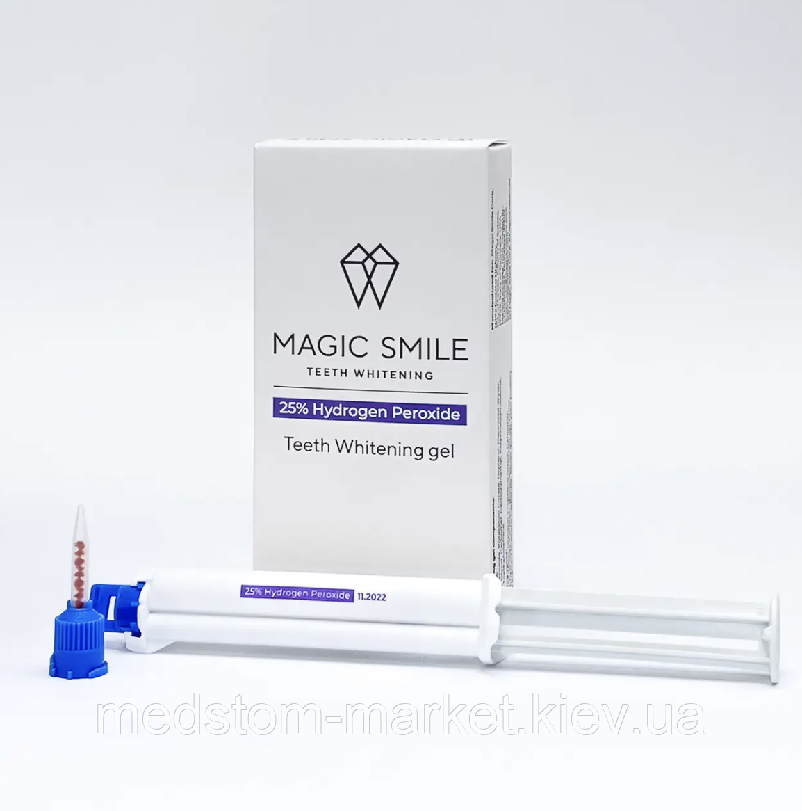 MAGIC SMILE Перекис Водню 25%  Refill / МЕДЖИК СМАЙЛ / гель для відбілювання зубов, до 4 пацієнтів