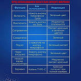 Петличний бездротовий мікрофон Usams U1 для телефонів, планшетів Android, із шумозаглушенням, фото 8