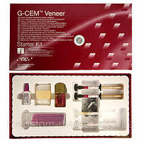 G-CEM VENEER,(Джі цем вінір набір) Starter Kit (A2, Т) композитний цемент подвійного твердіння, GC Я