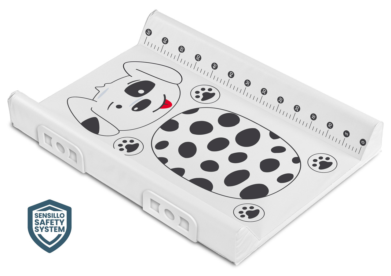 Сповивальна дошка Sensillo Safety System 70 см - ANIMALS - PIESEK PLATYNOWY (SILLO-13591)