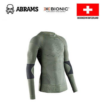 Термофутболка чоловіча з довгим рукавом X-Bionic X-plorer Energizer 4.0 Shirt Long Sleeve Men | Olive