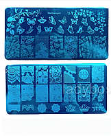 Пластина для стемпінгу середня