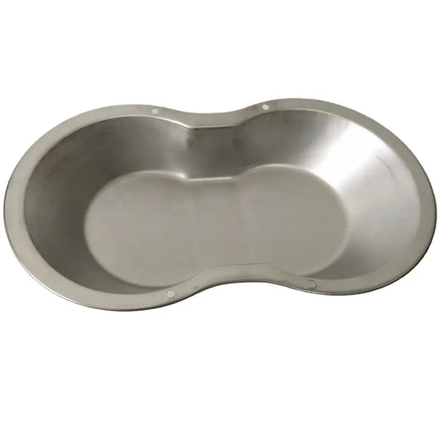 Чаша із нержавіючої сталі для тварин №3