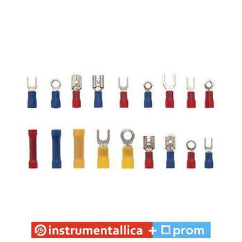 Конектори обтискні 270 шт. ізольовані для автомобільного електропроводу TC-9011 Intertool