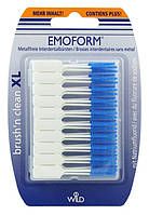 Безметалові міжзубні щітки з фторидом натрію EMOFORM Brush'n clean XL , 20 шт.