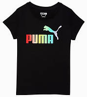Черная футболка с логотипом Puma Размер XL15-16 лет Рост 164-170 см классическая