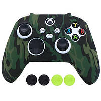 Защитный силиконовый чехол Ralan для геймпада джойстика Xbox Series X/S / Army-Green