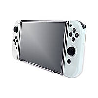 Прозрачный силиконовый защитный бампер XZT для Nintendo Switch OLED