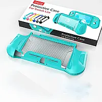 Защитный силиконовый чехол бампер HEYSTOP для Nintendo Switch Lite / Green