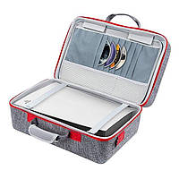 Защитный Travel кейс сумка для перевозки Guanhe для PlayStation 5 / Серый