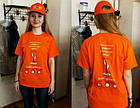 Нанесення логотипу на футболки та кепки, брендування футболок, фото 3