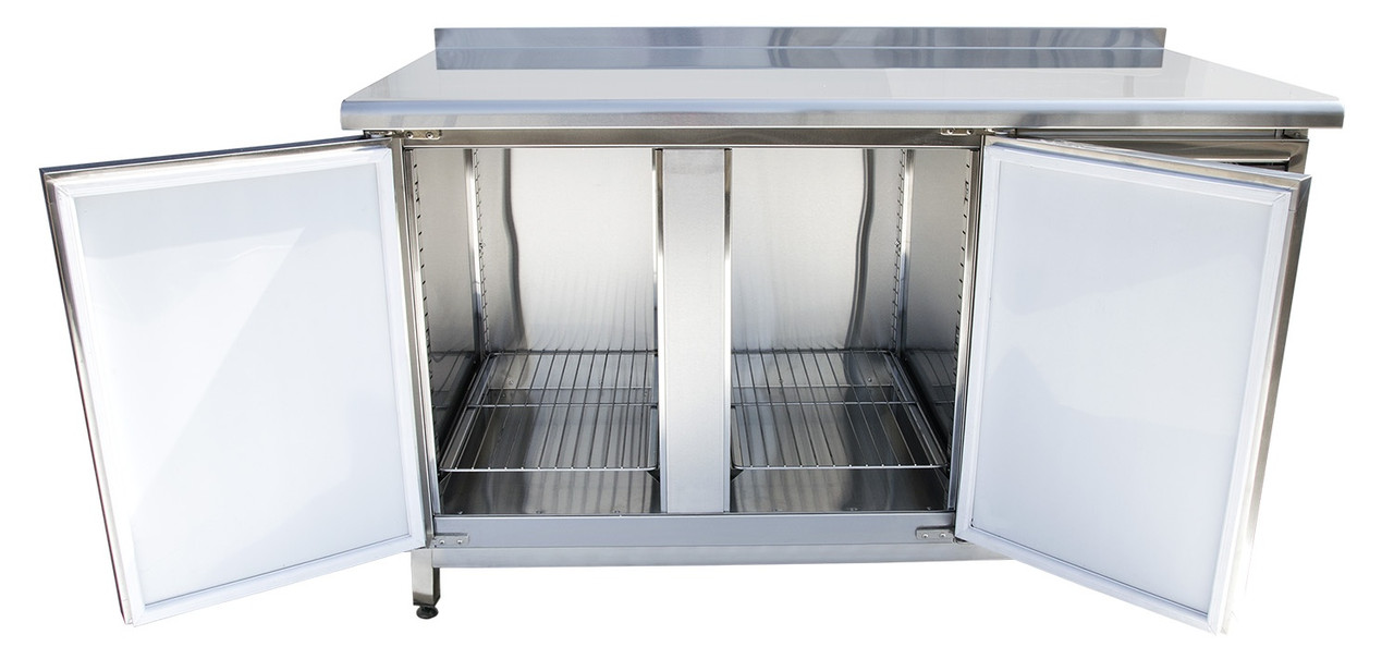 Холодильный стол Tehma 2 двери 1400х600/700х850 мм - фото 4 - id-p581574121