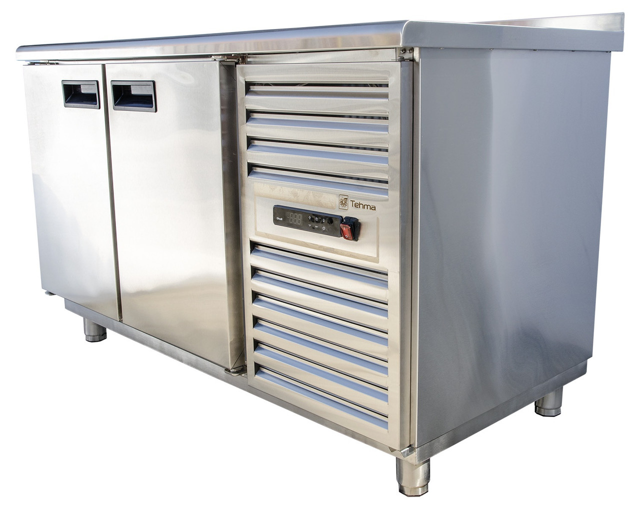 Холодильный стол Tehma 2 двери 1400х600/700х850 мм - фото 6 - id-p581574121