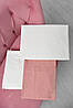 Комплект постільної білизни біло-рожевого кольору двоспальний 167791P, фото 2