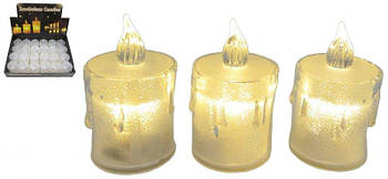 Свічка декоративна світлодіодна LED 6,5см (пластик) XLZ-622 G-Rich