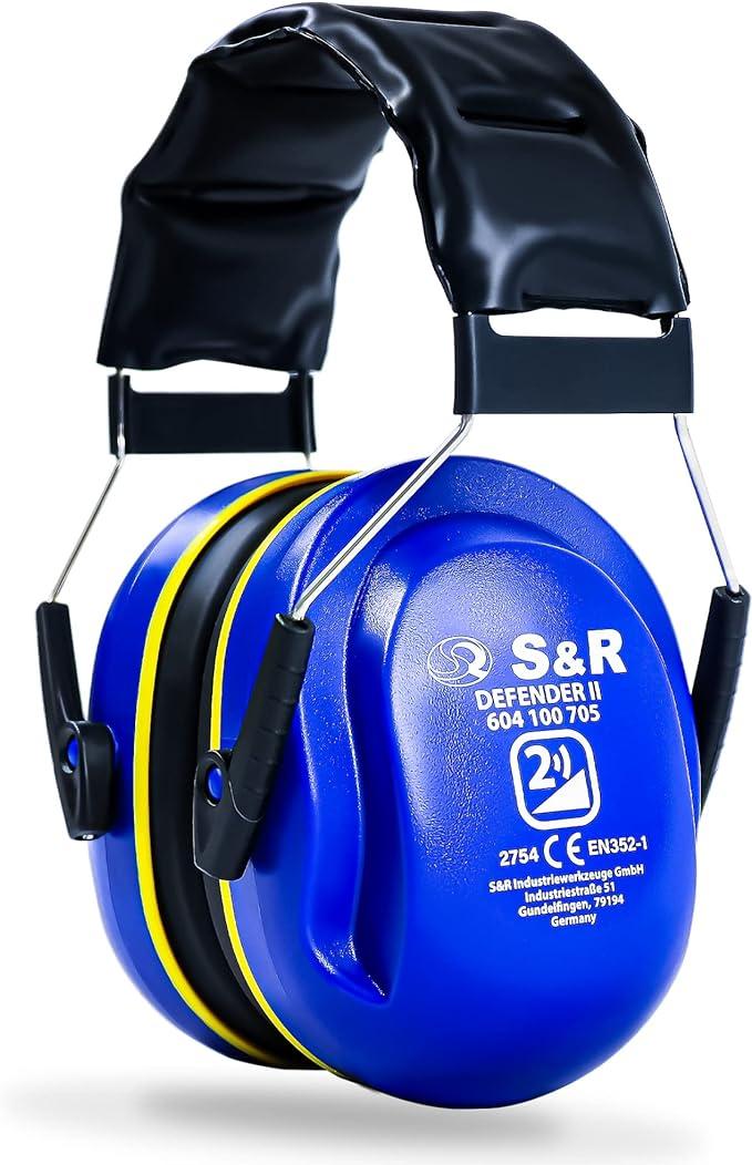 S&R Defender II Професійні Протишумні навушники SNR 31,3 дБ Ефективний захист від шуму (604100705)