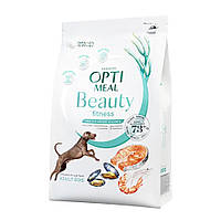 Optimeal Beauty Fitness Сухой корм для собак беззерновой на основе морепродуктов 1.5 кг