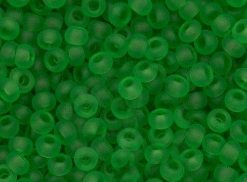 Бісер 10/0, No50100 матовий, зелений світлий  (пап.50 грамів), фото 1