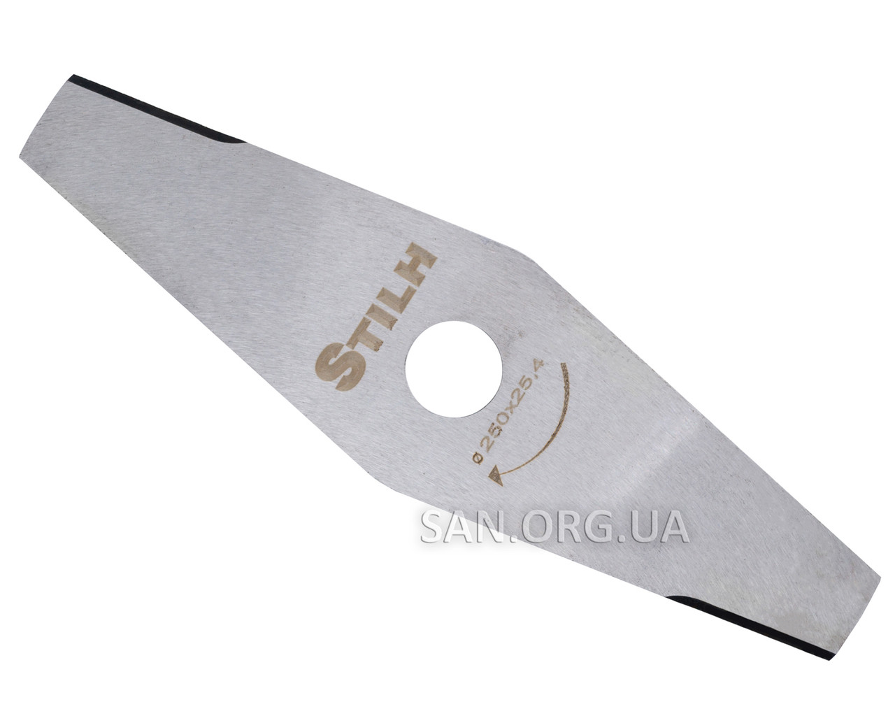 Ніж для Мотокоси 2Т 250 мм Кам'янець-Подільський сталь 65g, фото 1