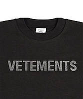 0439 Термоналіпка vetements зі страз аплікація/термо наклейка аппликация патчи декор одежды