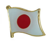 Значок коллекционный Флаг Японии