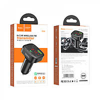 Fm Transmitter MP3 | Car Charger | 3.1A | QC3.0 | 1U Hoco E59 Black