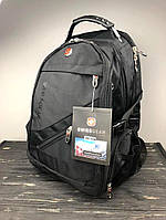 Функциональный городской рюкзак с дождевиком, Рюкзак удобный прочный мужской, Надежный мужской рюкзак, IOL