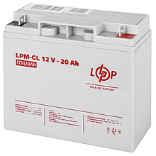 Акумулятор LogicPower LPM-GL гелевий 12 В 20 Аг 5214