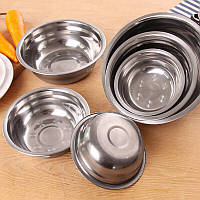 Миска з неіржавкої сталі 27 см