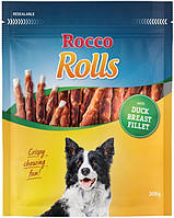 Лакомство Rocco Rolls для собак палочки с уткой 250 г Цена за 1 шт
