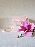Трапеція флористична картонна коробочка самозбірна для квітів пастель, фото 3