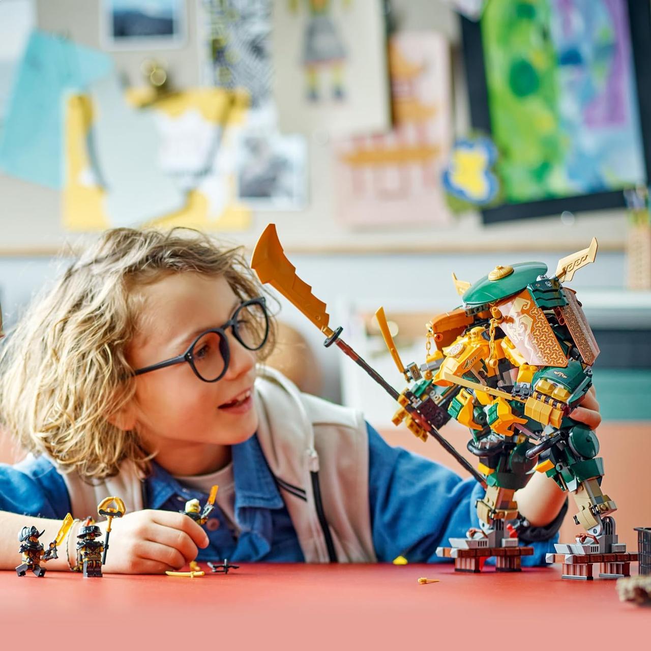 Конструктор Лего Ніндзяго Командні роботи ніндзя Ллойда й Арін Lego ...