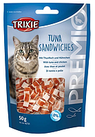 Лакомство для кошек Trixie 42731 Premio Tuna Sandwiches тунец 50 г (4011905427317)