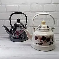 Чайник емальований Edenberg 1.7л із свистком (EB-3355)