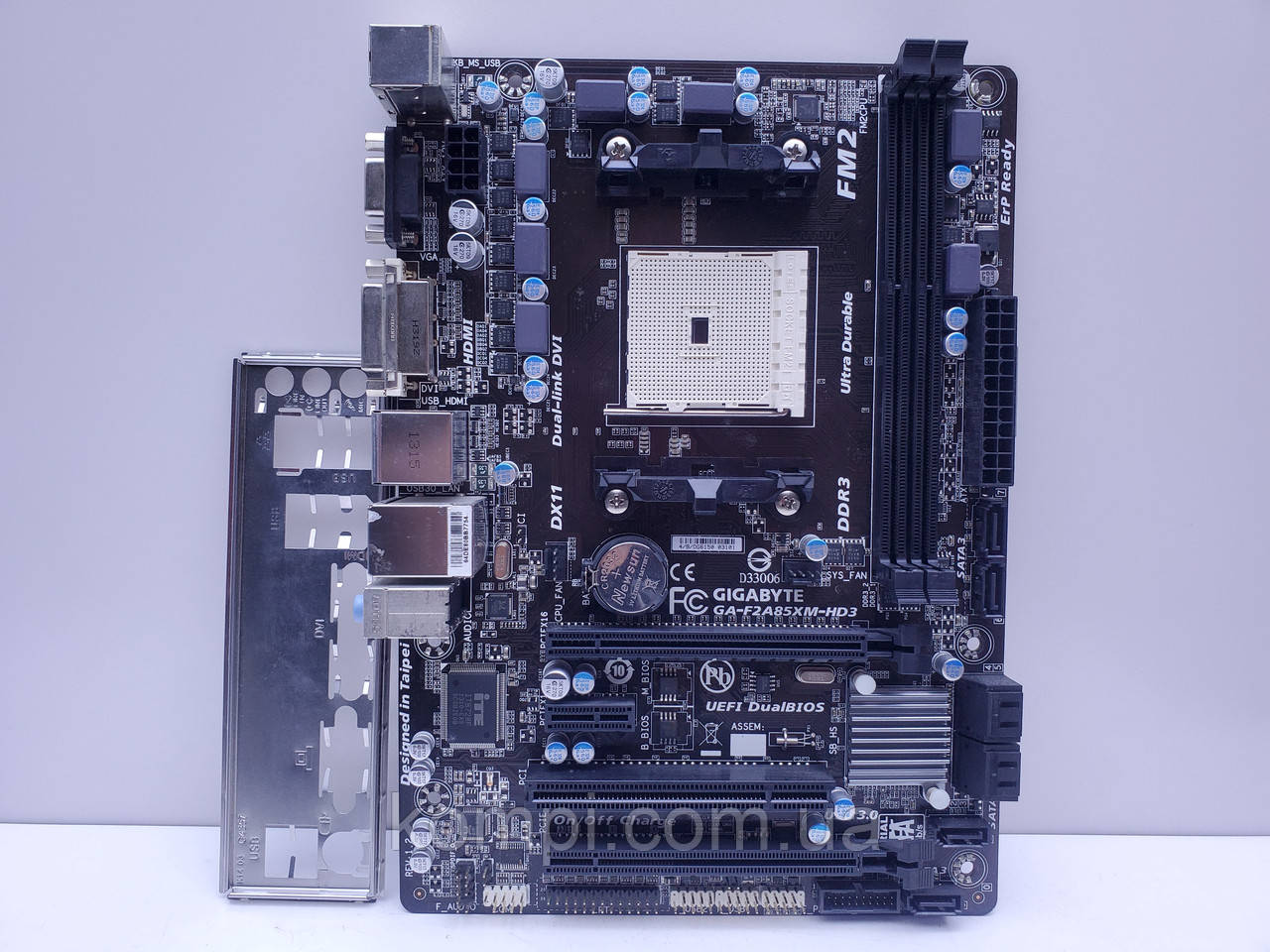 Материнська плата sFM2 GIGABYTE GA-F2A85XM-HD3 (Socket FM2,DDR3,б/у)