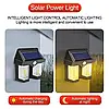 Ліхтар на сонячній батареї з датчиком руху Solar Wall Lamp COBA CB-228, фото 5
