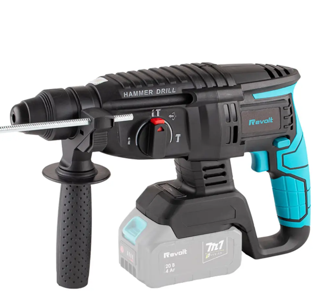 Акумуляторний Перфоратор Revolt RH 20/26 (M1 series) без акумуляторів, фото 1